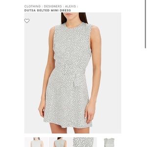 ALEXIS Dusta Belted Mini Dress